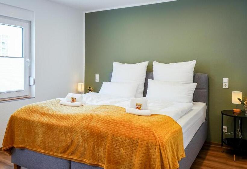 7seas Comfort Aparthotel Homburg 24h Digital Check In & Free Parking