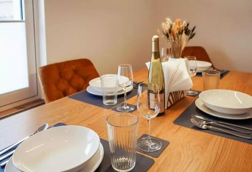 7seas Comfort Aparthotel Homburg 24h Digital Check In & Free Parking