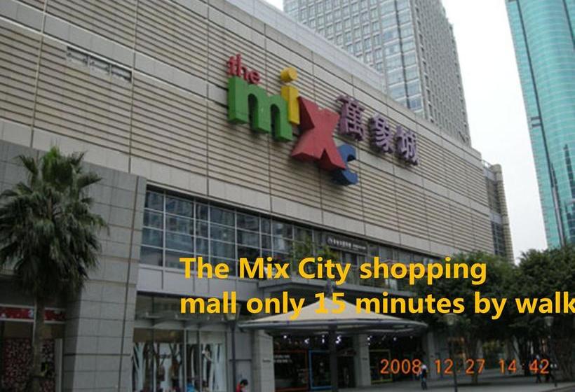 בית מלון כפרי Shenzhen Sunisland Holiday , Guomao Shopping Center