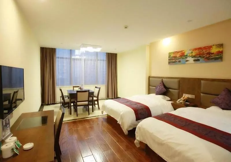 ホテル Greentree Inn Jiangsu Nantong Haimen Shanghe Plaza Express