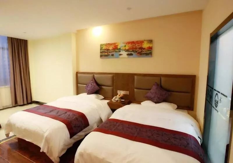 ホテル Greentree Inn Jiangsu Nantong Haimen Shanghe Plaza Express