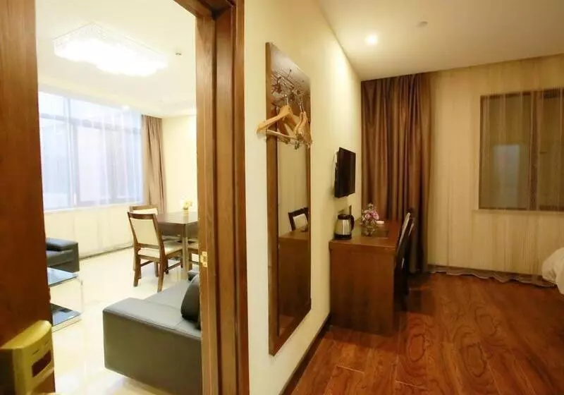 ホテル Greentree Inn Jiangsu Nantong Haimen Shanghe Plaza Express