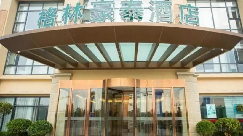 Hotelli Greentree Inn Yancheng Jianhu Oubaoliya Zunyuan Express