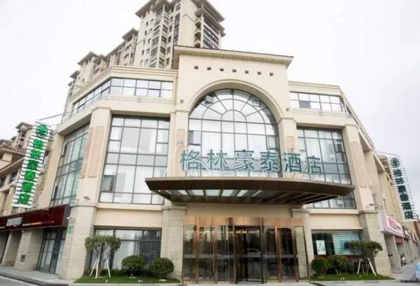 Hotelli Greentree Inn Yancheng Jianhu Oubaoliya Zunyuan Express