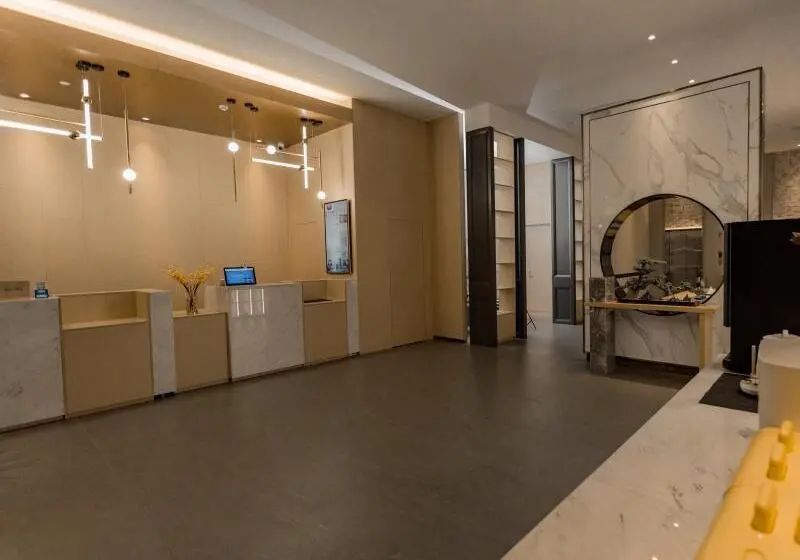 ホテル Greentree Inn Jiangsu Suzhou Changshu Fuchunjiang International Qipeicheng Road Express