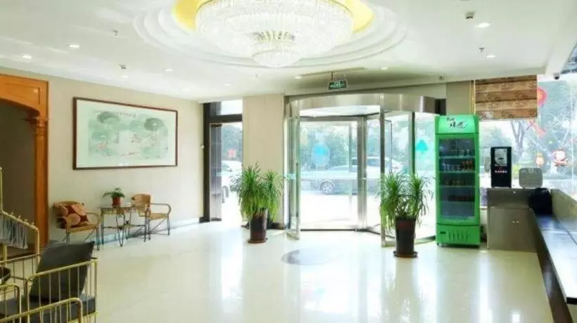 Hotelli Greentree Inn Wuxi Xinwu District Meicun Town Taibo Avenue