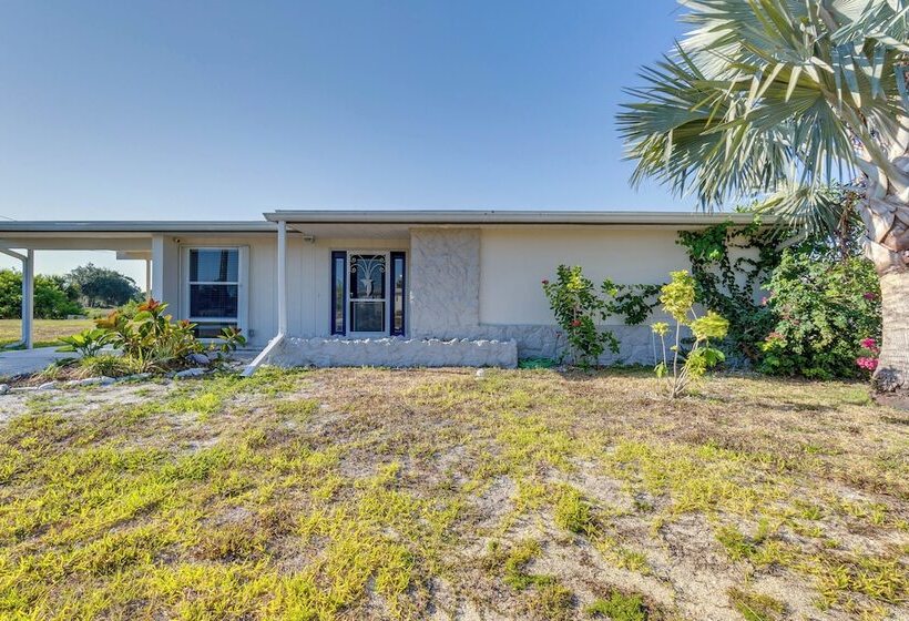 Port Charlotte Canal Front Home W/ Private Pool!