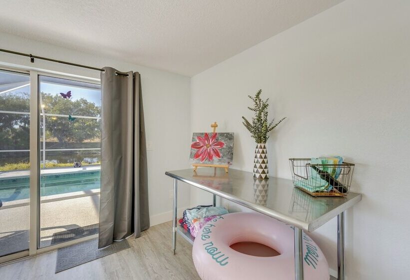 Port Charlotte Canal Front Home W/ Private Pool!