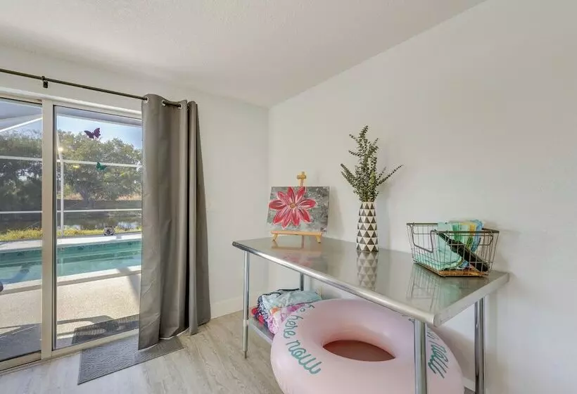 Port Charlotte Canal Front Home W/ Private Pool!