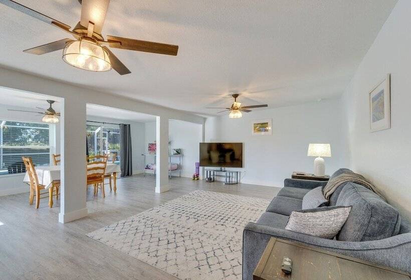 Port Charlotte Canal Front Home W/ Private Pool!