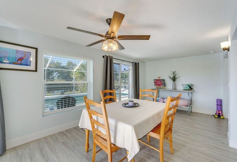 Port Charlotte Canal Front Home W/ Private Pool!