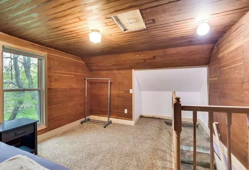 Serene Devils Lake House W/ Deck + Fire Pit!