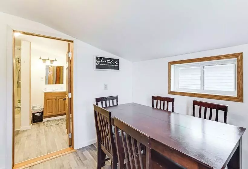 Serene Devils Lake House W/ Deck + Fire Pit!