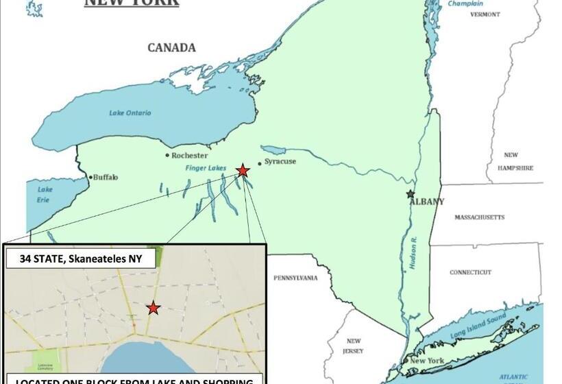 צימר 34 State Historic Luxury Suites Skaneateles