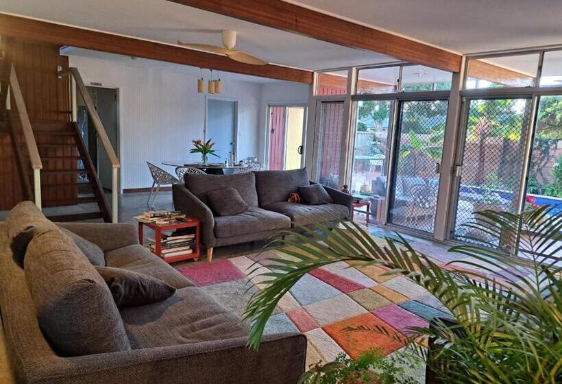 住宿加早餐 Brisbane 1960s Pool House