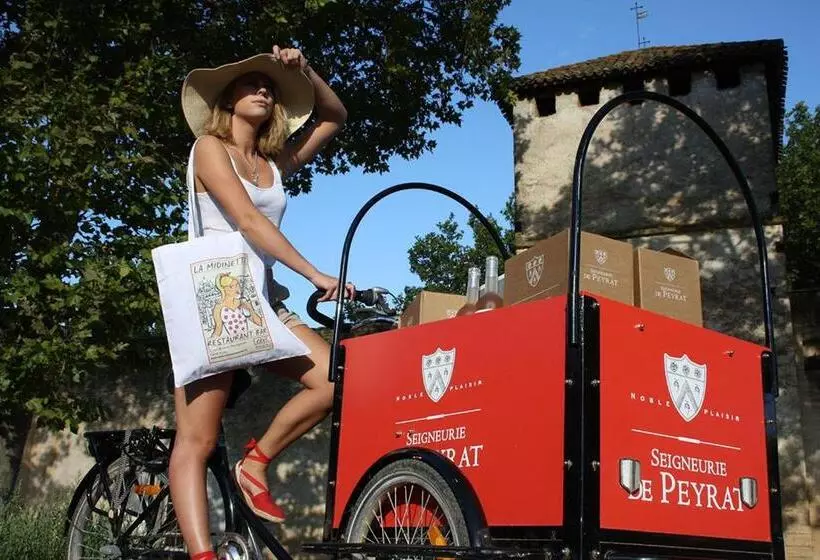 Aamiaismajoitus (B&B) Seigneurie De Peyrat