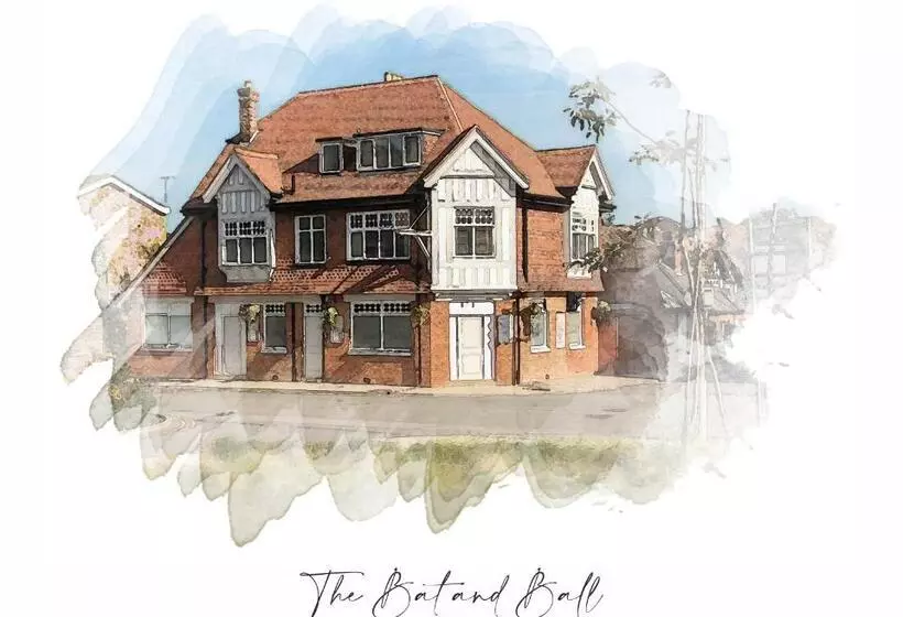 تختخواب و صبحانه The Bat And Ball