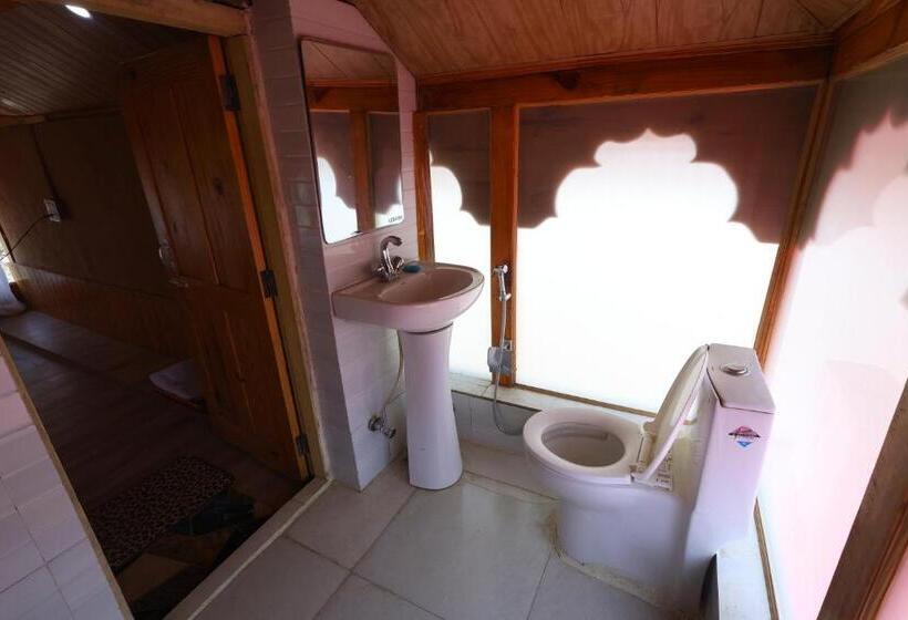 בית מלון כפרי Tirthan Village Resort Tirthan Valley