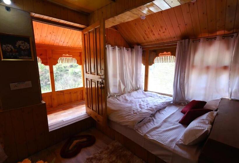 בית מלון כפרי Tirthan Village Resort Tirthan Valley