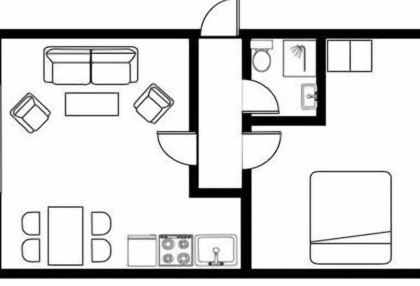 酒店 Pyttegaarden Apartments