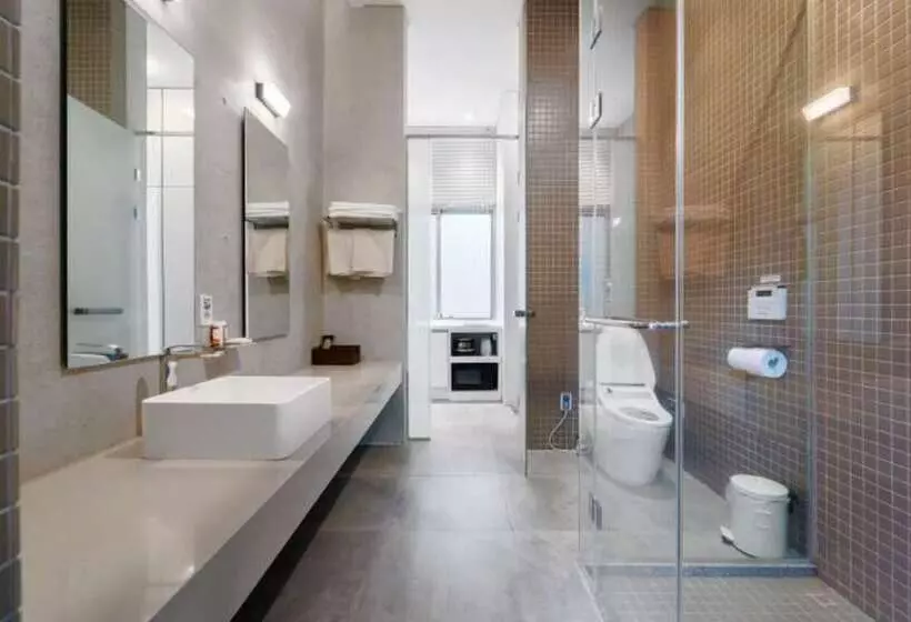 ペンション Hongcheon U Retreat Pool Villa
