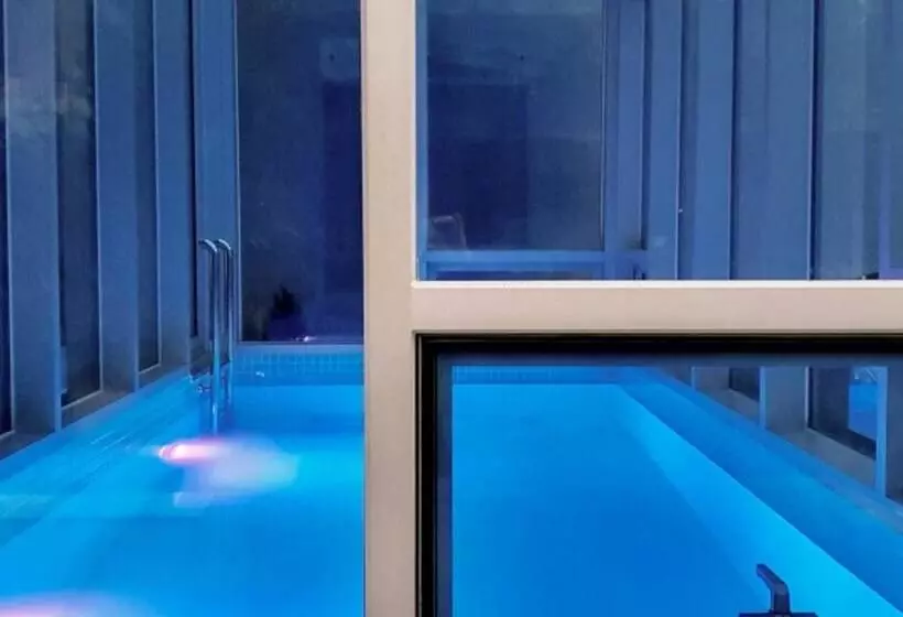 ペンション Hongcheon U Retreat Pool Villa