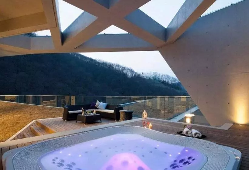 ペンション Hongcheon U Retreat Pool Villa