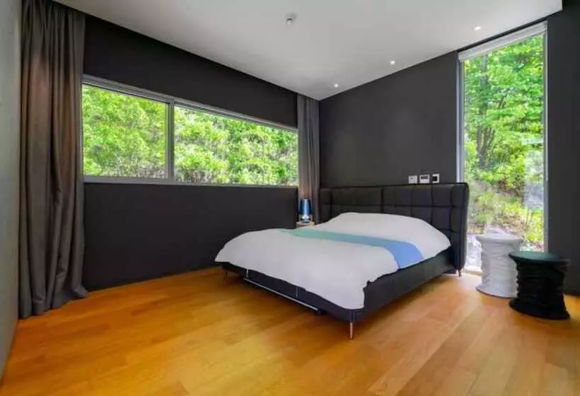 ペンション Hongcheon U Retreat Pool Villa