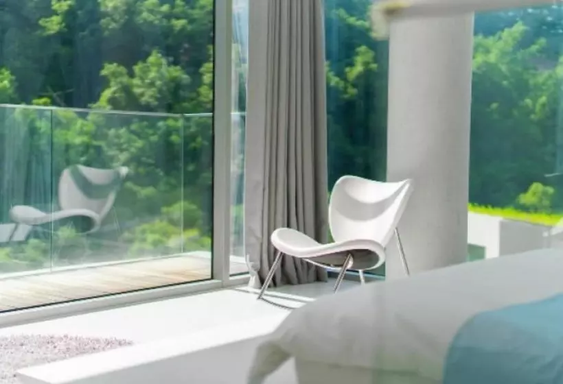 ペンション Hongcheon U Retreat Pool Villa