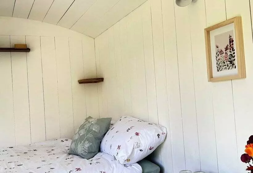 Stunning Shepherdhut/woodburner/openviews/barbeque