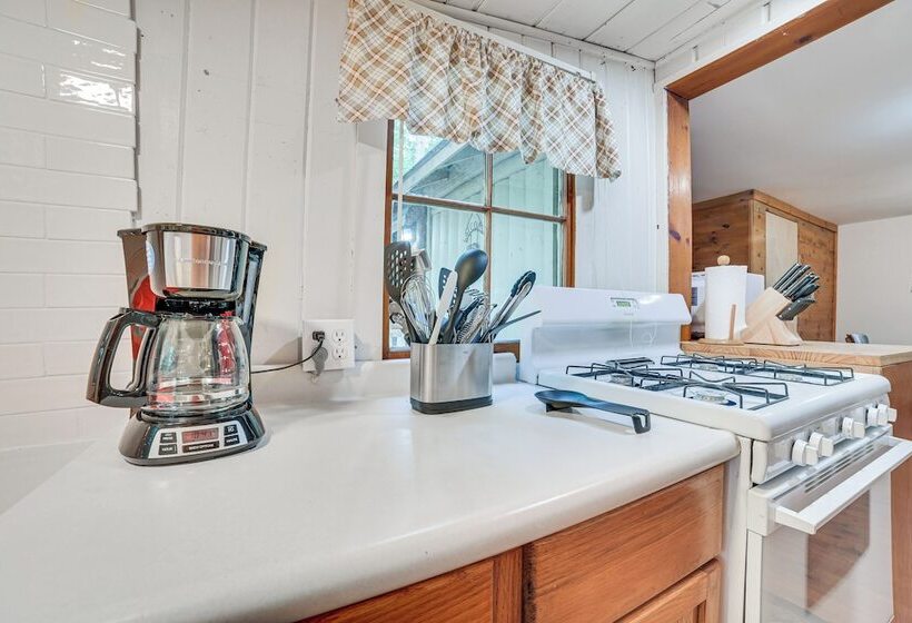 Rustic Michigan Lakeside Cabin W/ Private Dock!