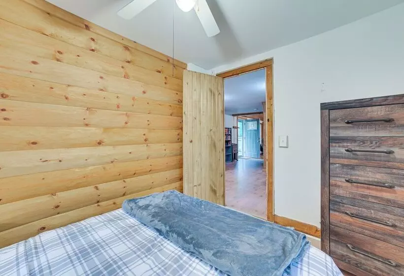 Rustic Michigan Lakeside Cabin W/ Private Dock!