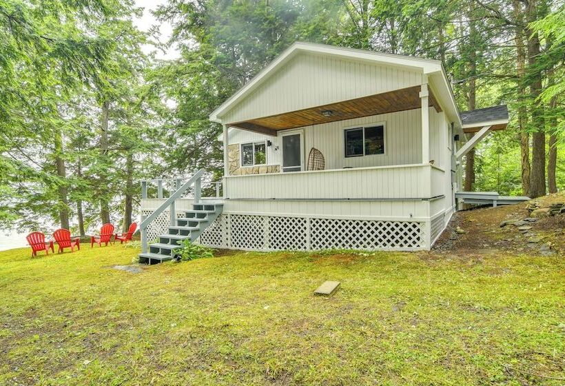 Private Dock On Messalonskee Lake: Cozy Cottage!
