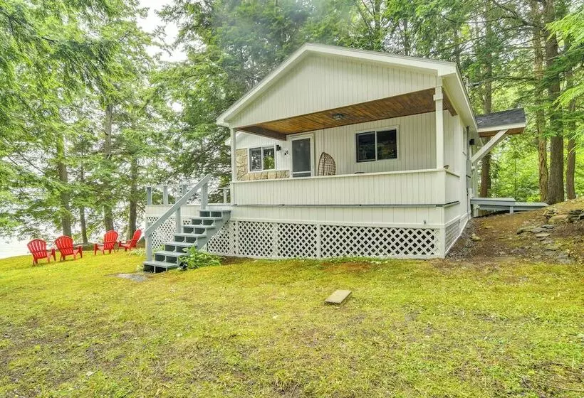 Private Dock On Messalonskee Lake: Cozy Cottage!