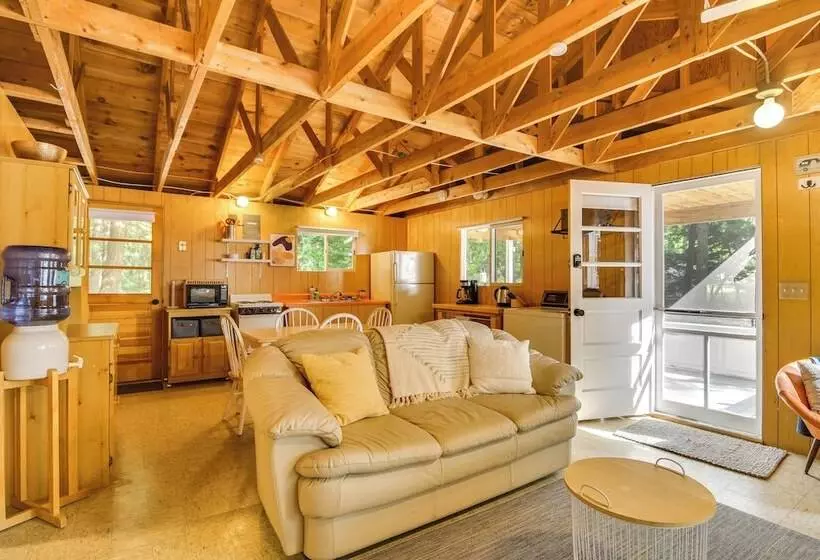 Private Dock On Messalonskee Lake: Cozy Cottage!