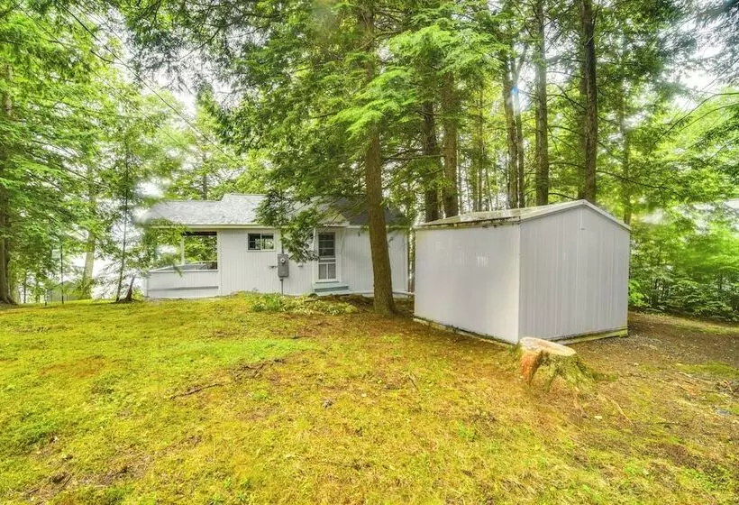 Private Dock On Messalonskee Lake: Cozy Cottage!