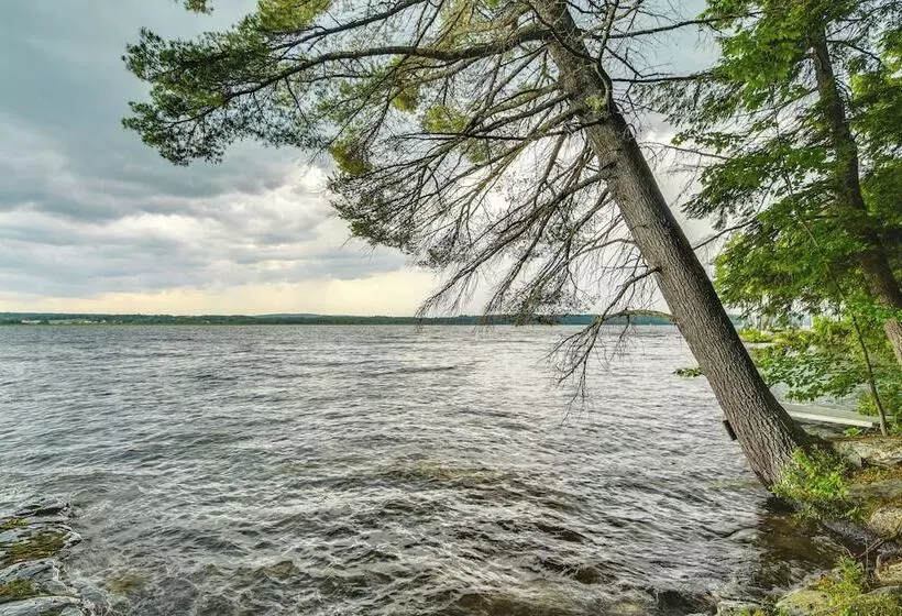 Private Dock On Messalonskee Lake: Cozy Cottage!