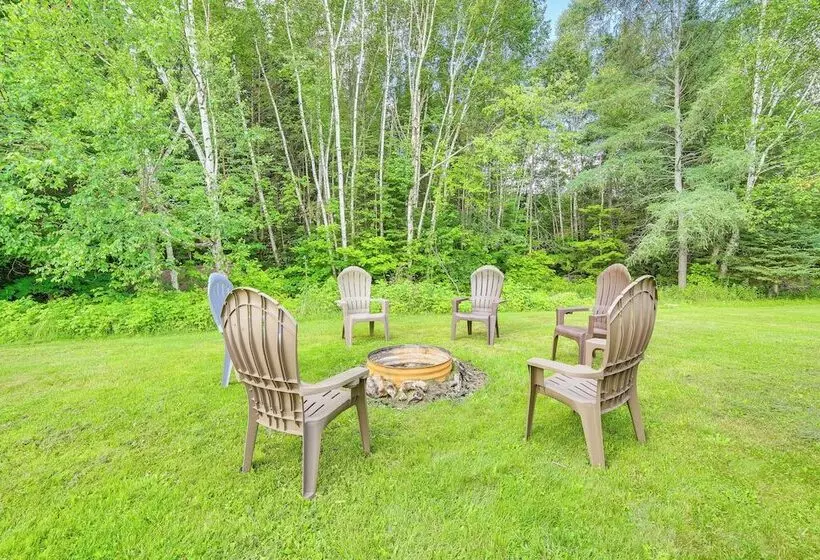 Germfask Home W/ Fire Pit, Grill & Yard Games!