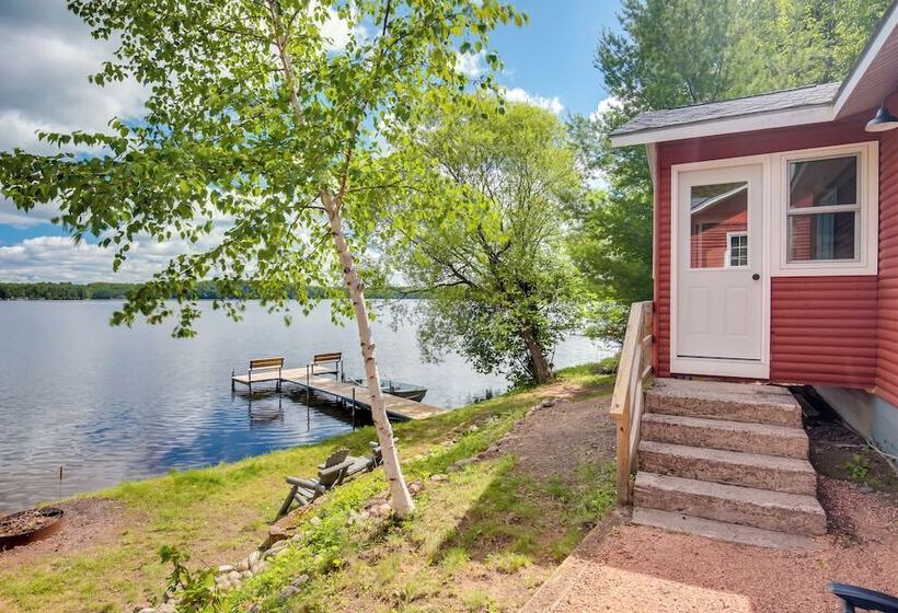 Oneida County Cabin W/ Private Dock & Rowboat!