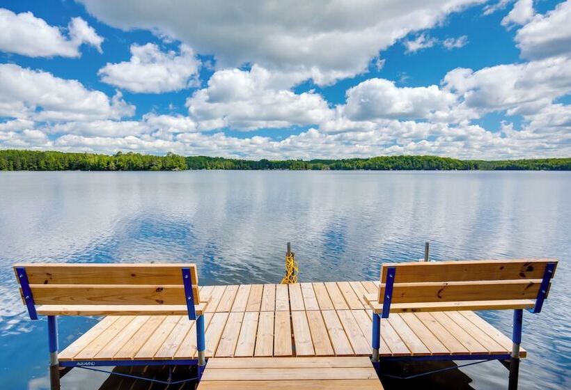 Oneida County Cabin W/ Private Dock & Rowboat!