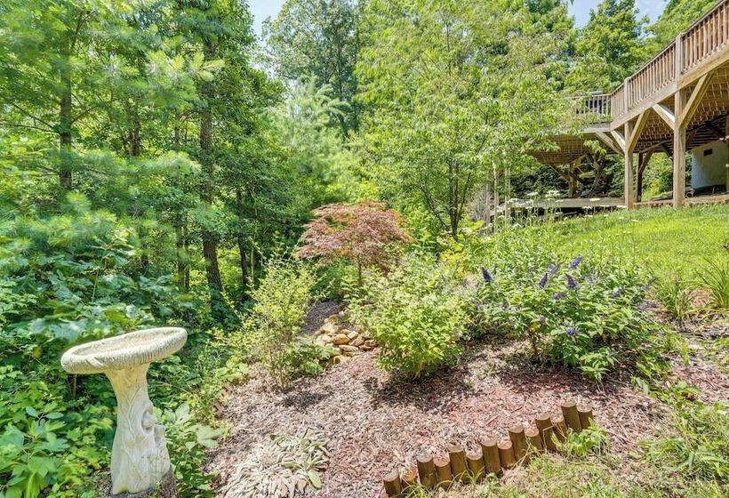 Peaceful Murphy Cabin W/ Fire Pits & Forest Views!