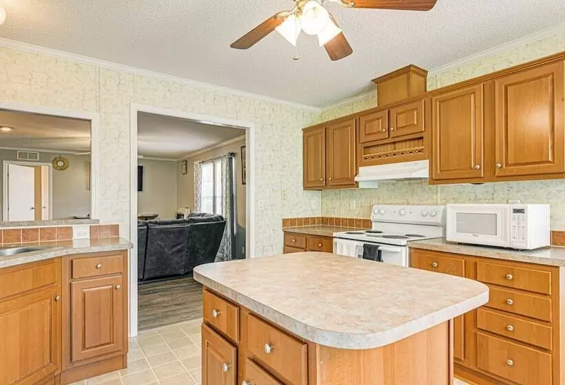 Large Yard + Fire Pit: Hot Springs Home