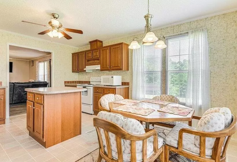 Large Yard + Fire Pit: Hot Springs Home