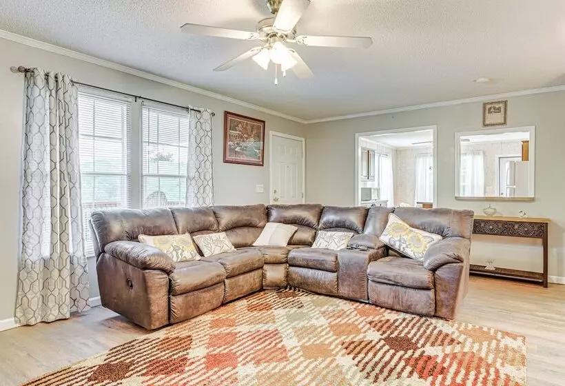 Large Yard + Fire Pit: Hot Springs Home