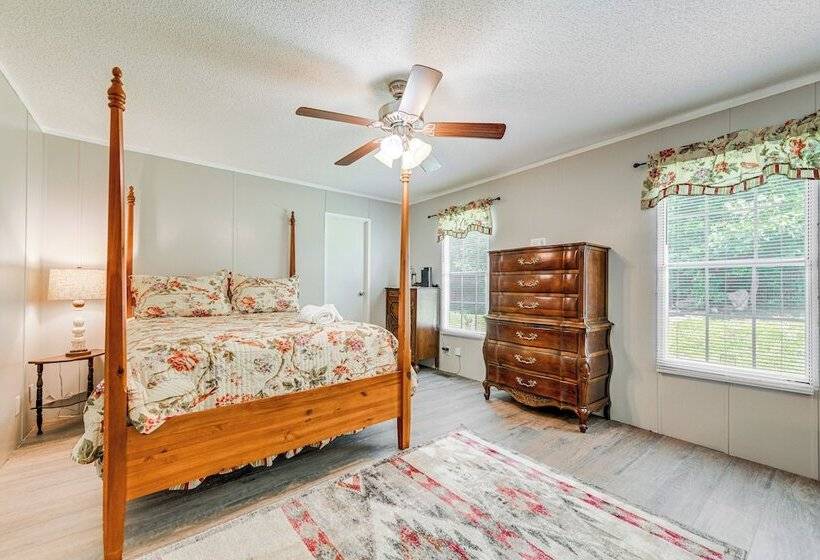 Large Yard + Fire Pit: Hot Springs Home