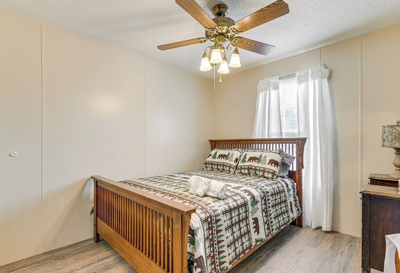 Large Yard + Fire Pit: Hot Springs Home