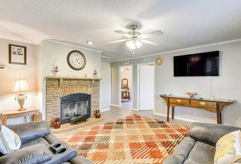 Large Yard + Fire Pit: Hot Springs Home