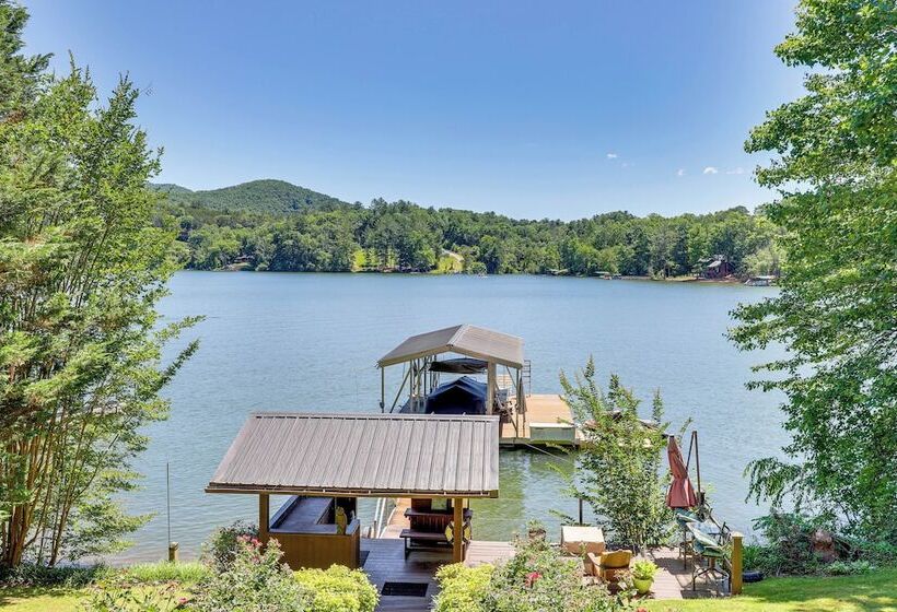 Lakefront Blairsville House W/ Game Room & Hot Tub