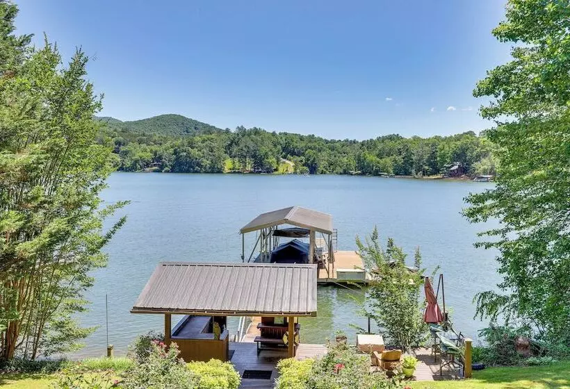 Lakefront Blairsville House W/ Game Room & Hot Tub