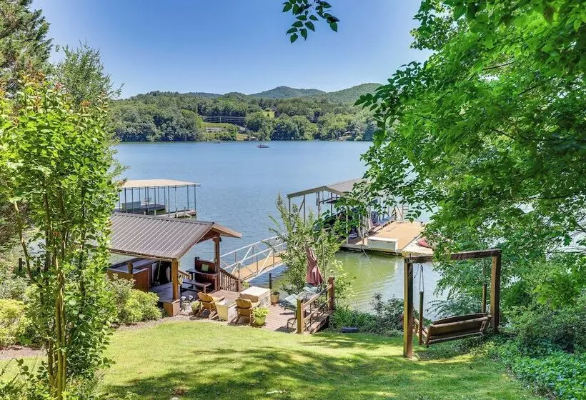 Lakefront Blairsville House W/ Game Room & Hot Tub